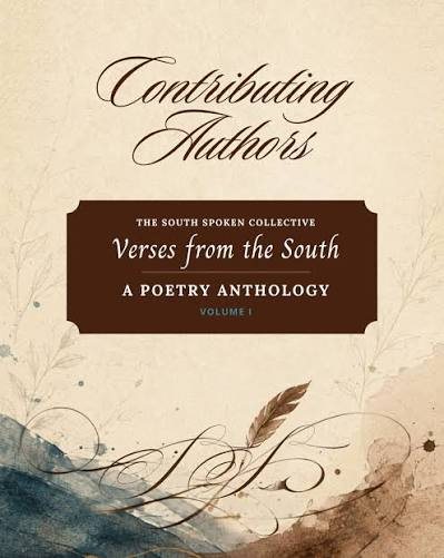 Cover of Verses from the South, a poetry anthology by The South Spoken Collective